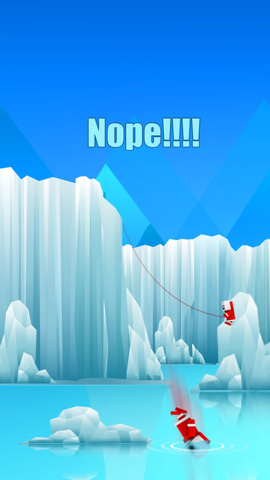 Don't fall - The Icy Ropes Jump Challenges screenshot 4