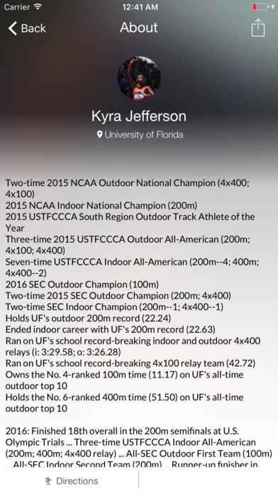 Kyra Jeferson Fan App screenshot 3