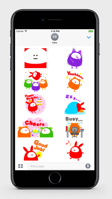 Colorful Eggs Stickers screenshot 4