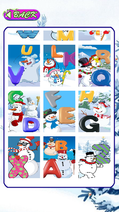 Puzzles Snow Man For Jigsaw Games Education screenshot 2