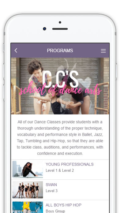 CC's School of Dance Arts screenshot 2