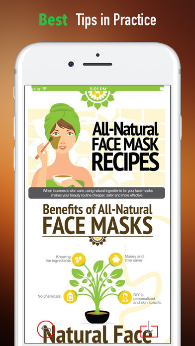 Natural Face Mask Recipes-DIY Makeup Tips screenshot 4