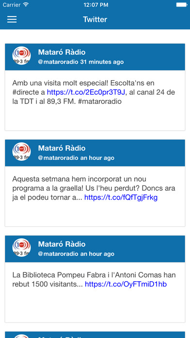 Mataró Ràdio Oficial screenshot 2