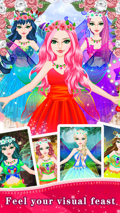 Elf Princess Beauty Show - Makeup Game for girls screenshot 2