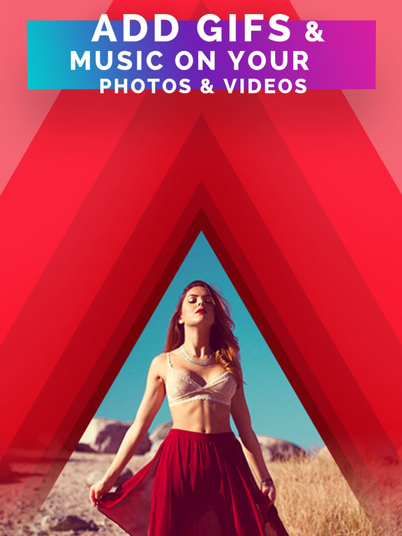 Screenshots of Gifx – Best Gif Editor To Make Art for iPad