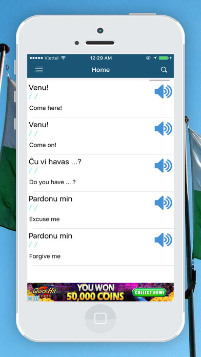 Communicate Esperanto Basic screenshot 2