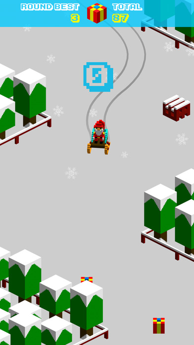 漂移与滑雪 - 单机漂移滑雪竞技游戏 screenshot 2