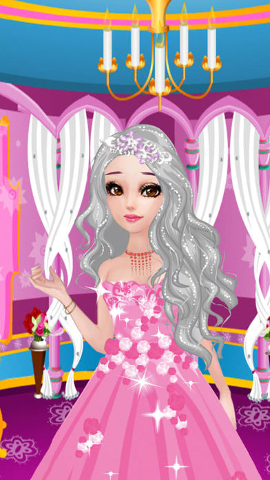 Princess party salon - Dress up game for girls screenshot 3