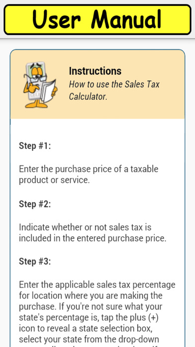 SalesTaxCalc1 screenshot 4
