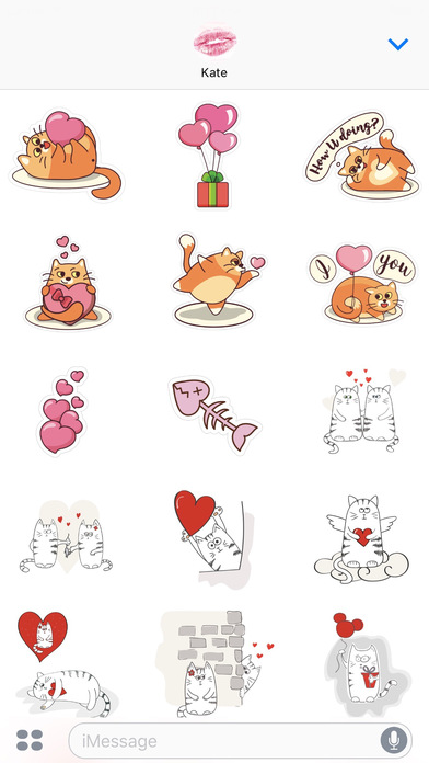 Is Love... Cute Romantic Stickers for Messages screenshot 3