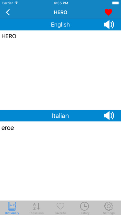 Italian to English & English to Italian Dictionary screenshot 4