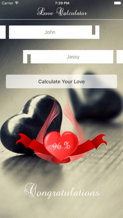 Valentine love calculator - 2017 latest screenshot 3