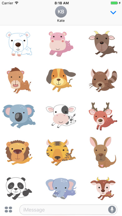 Sticker Me: Running Animal screenshot 2