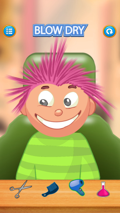 Child game / Pink hair cut screenshot 4