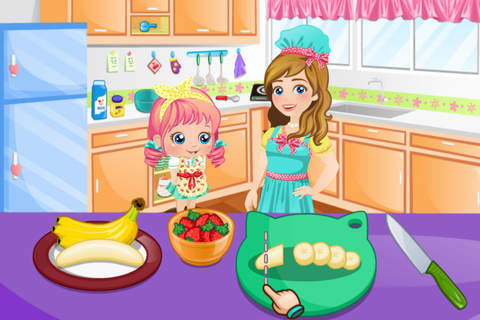 Mom And Me Cooking Pie screenshot 3