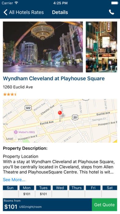 i4cleveland - Cleveland Hotels & Yellow Pages screenshot 3