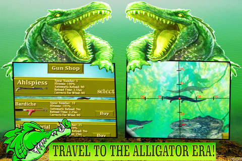 Alligator Attacking Simulator Wild Animal Hunt Pro screenshot 3