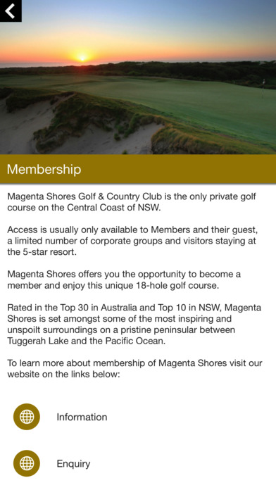 Magenta Shores Golf Club screenshot 2