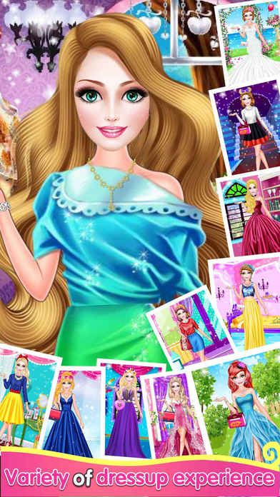 Princess Gown Salon - Makeover Girl Games screenshot 2