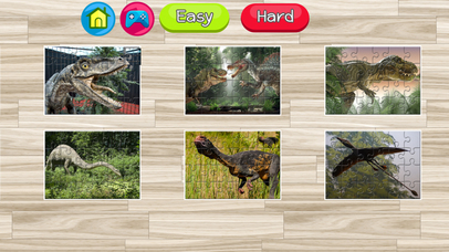T-rex and dinosaur jigsaw puzzle games for kids screenshot 4
