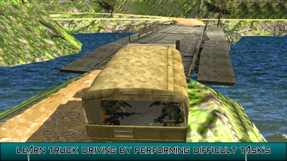 US Army Trucker Park : Gambler Traffic Sim-ulator screenshot 4