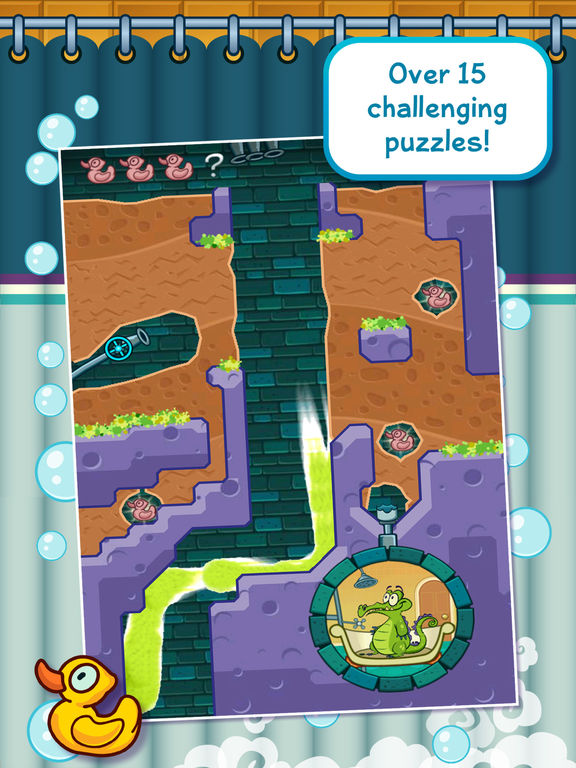 Screenshots of Where's My Water? Free for iPad