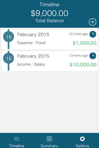 VANOME - Mobile Wallet & Personal Expense Manager screenshot 2