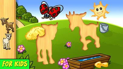 Baby Animals - Wooden Preschool Puzzle for Kids screenshot 2