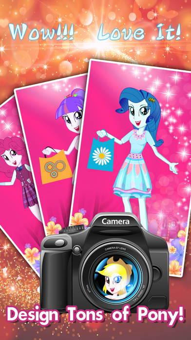 Pony Dress up - My Little Dolls Chibi Characters screenshot 3