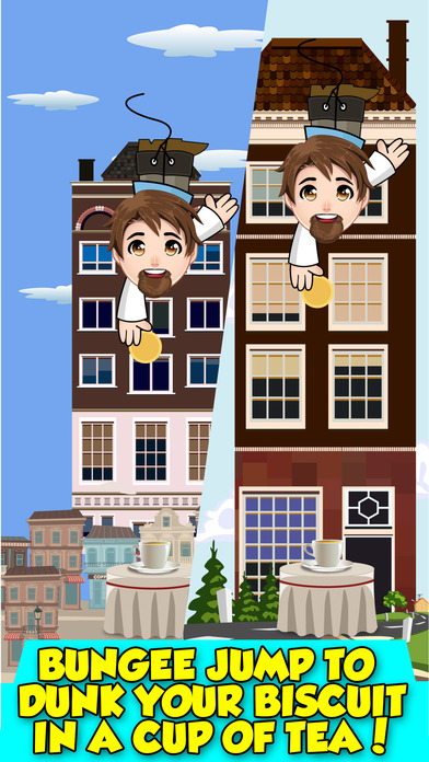 Bungee Dunker - Biscuit Dunking In A Cup Of Tea screenshot 3