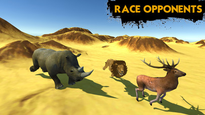 Deadly Desert Rhino - Wild Animal Simulator screenshot 4