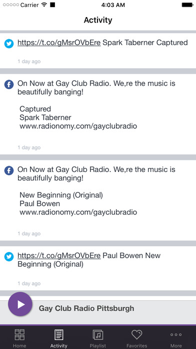 Gay Club Radio Pittsburgh screenshot 2