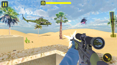 Counter Desert Sniper Killer Attack 2017 screenshot 4