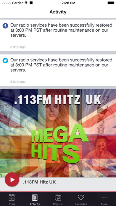 .113FM Hitz UK screenshot 2