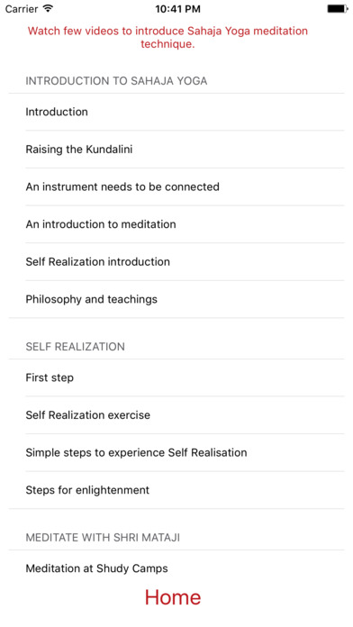 Yogi - a Sahaja Yoga meditation companion screenshot 4