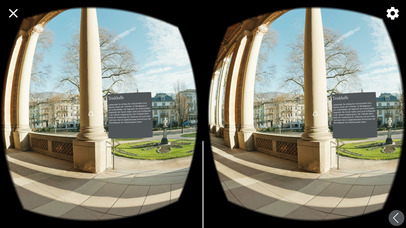 Baden-Baden Virtual Tourist VR/AR screenshot 2