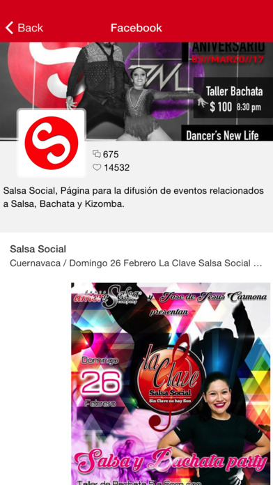 Salsa Social Pro screenshot 2
