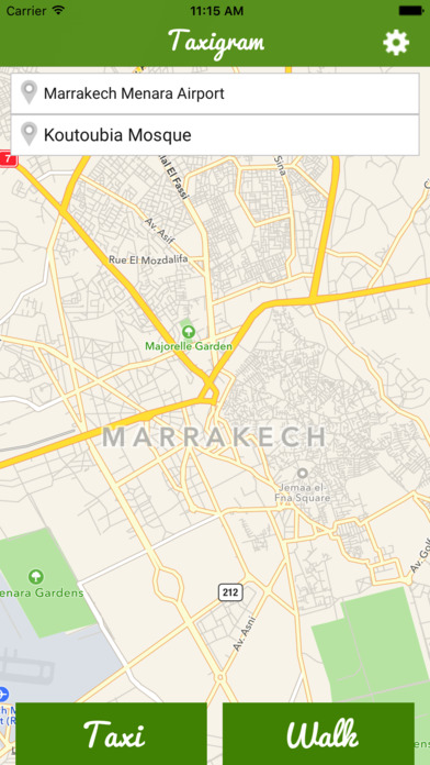 Taxigram Marrakesh screenshot 4