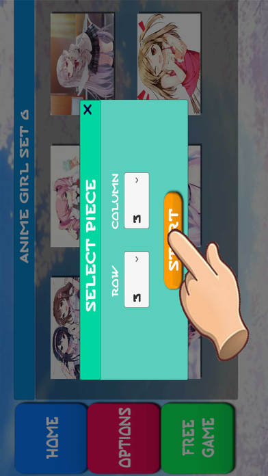 Cute Anime Girls Jigsaw Puzzle Games screenshot 2
