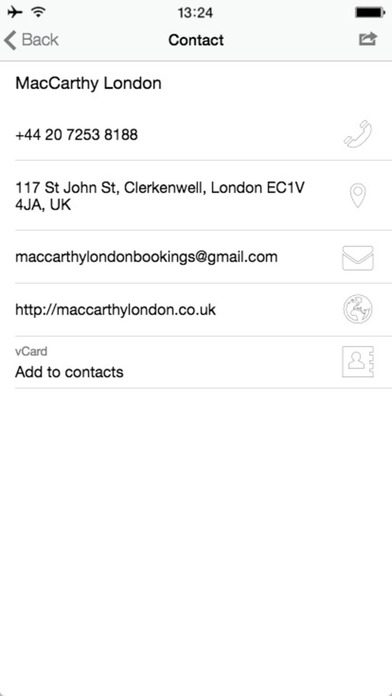 MacCarthy London screenshot 2