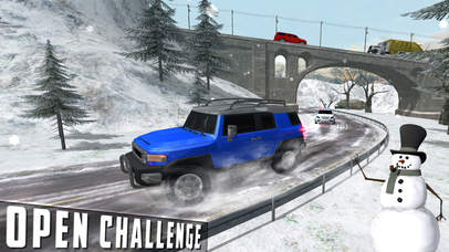 FJ Cruiser Snow Driving Fun screenshot 4