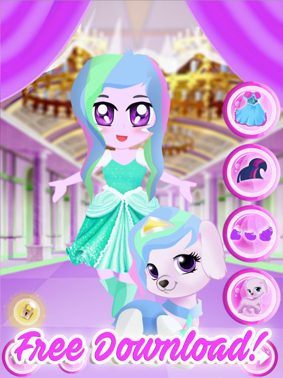 Pony Pet Friendship Dress Up Games screenshot 7