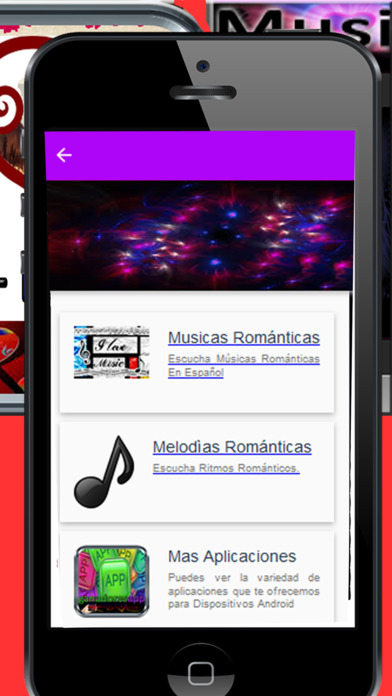 Musicas románticas screenshot 2