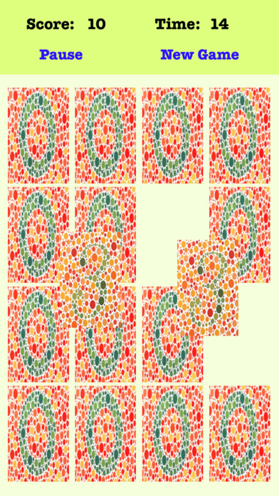 Puzzle Card - Color Blind Puzzle 729 screenshot 2