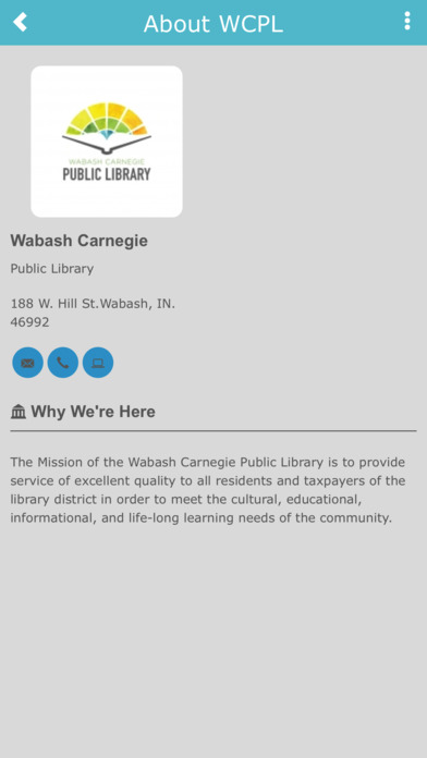 Wabash Carnegie Public Library screenshot 2