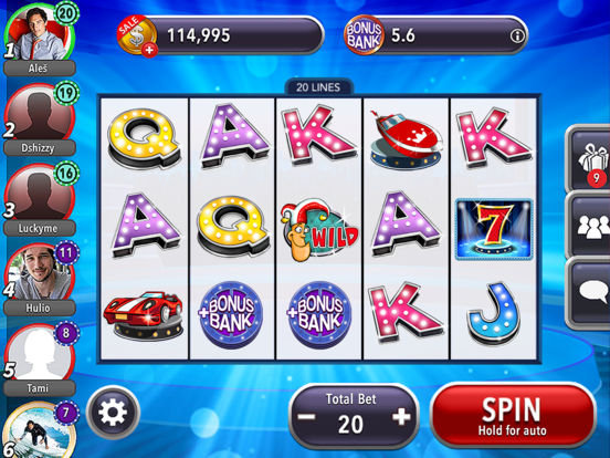 Yazino slots