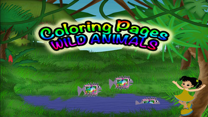 Coloring Pages Wild Animals Paint screenshot 3