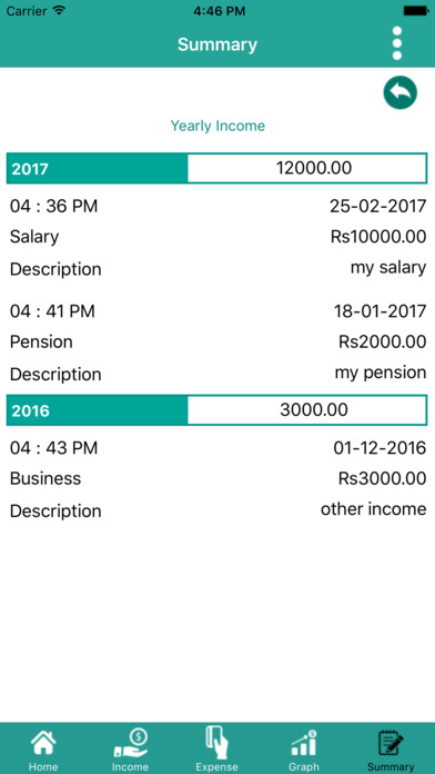 My Expense Tracker Pro screenshot 3