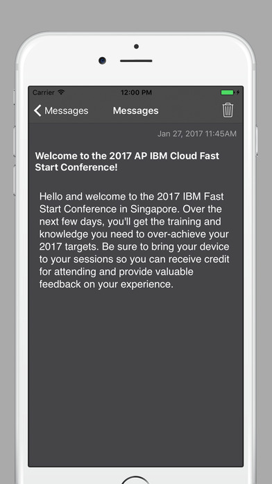 IBM Cloud Fast Start AP screenshot 2