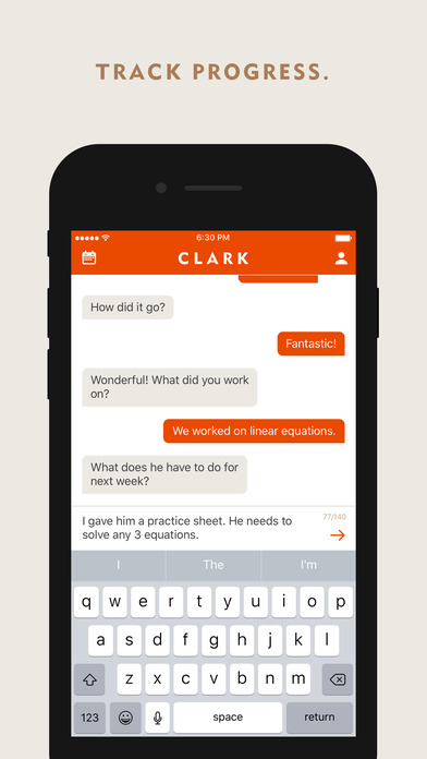 Clark | Tutoring Software screenshot 3